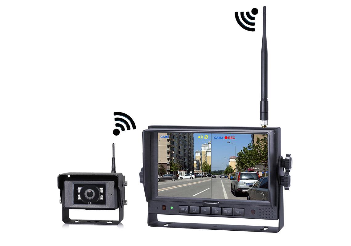 Wireless monitor clearance for camera
